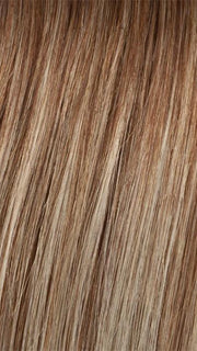 FLAME | Medium Auburn Highlighted with Strawberry Blonde and Ash Blonde