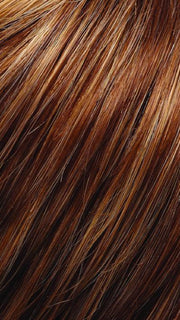 FS27  | Medium Red-Gold Brown and Light Red-Gold Blonde Blend with Light Red-Gold Blonde Bold Highlights