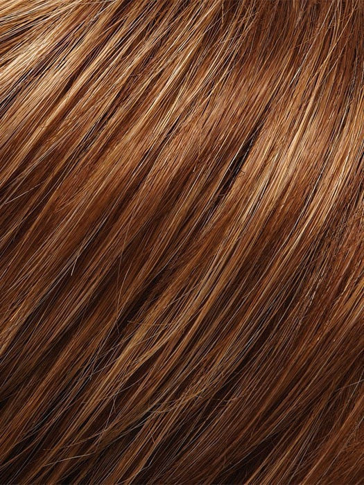 Color FS27 = Strawberry Syrup: Golden Red w/ Strawberry Blonde & Honey Blonde Highlights 