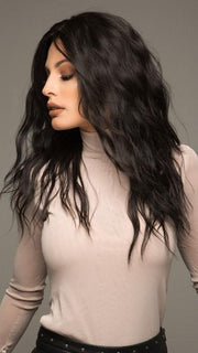 This wig can be worn slightly behind your hairline for a more natural look and seamless blend