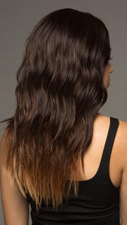 This wig can be worn slightly behind your bang or hairline for a natural, blended look