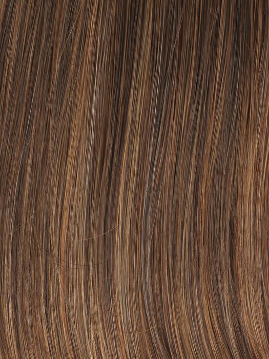 GL 8-29 HAZELNUT | Coffee Brown with Soft Ginger Highlights