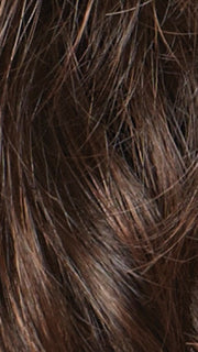 Color Ginger-Brown = Dark Chocolate (6) with Dark Auburn (30) Highlights