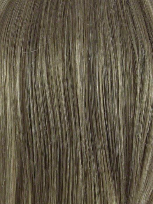 GINGER-CREAM | Dark Beige Blonde underneath highlighted on top with Light Beige Blonde