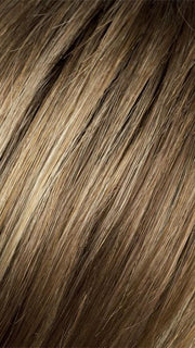 GINGER ROOTED | Light Honey Blonde, Light Auburn, and Medium Honey Blonde Blend with Dark Roots