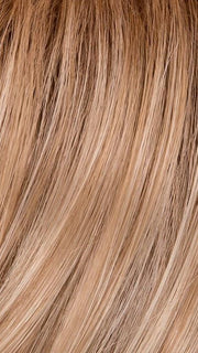 GL14-22SS SS SANDY BLONDE | Dark golden blonde base blends into multi-dimensional tones of medium gold blonde and light beige blonde