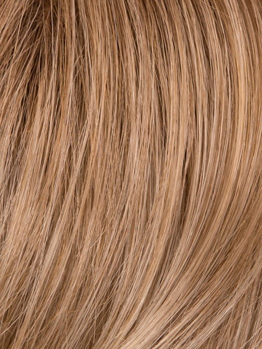 GL16-27SS BUTTERED BISCUIT | Caramel brown base blends into multi-dimensional tones of light brown and wheaty blonde.