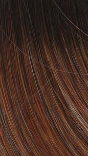 GL29-31SS SS RUSTY AUBURN | Chocolate brown base blends into multi-dimensional tones of medium copper and amber.
