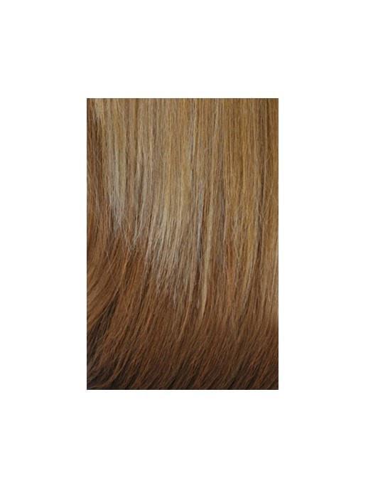 GMP2216 | Gradual Mix OMBRE Color. Golden Platinum & Reddish Blonde Top, Golden Auburn Middle, Reddish Brown Bottom