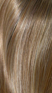 GOLDEN NUTMEG | Medium Brown roots with overall Warm Cinnamon base and Golden Blonde hightlights