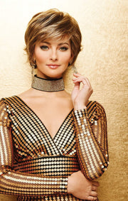 Gala by Gabor in G811+ MAHOGANY MIST | Medium brown base w/ soft copper highlights