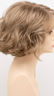 GINGER-CREAM | Dark Beige Blonde underneath highlighted on top with Light Beige Blonde