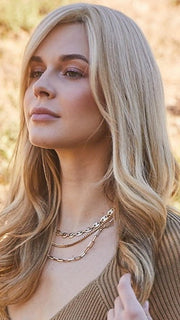 GOLDEN-WHEAT | Golden Medium Blonde and Cool Light Blonde Mixed