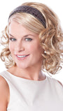 HEADBAND FALL CURLS by Toni Brattin in 931 MEDIUM BLONDE | Golden blonde with lighter blonde highlights