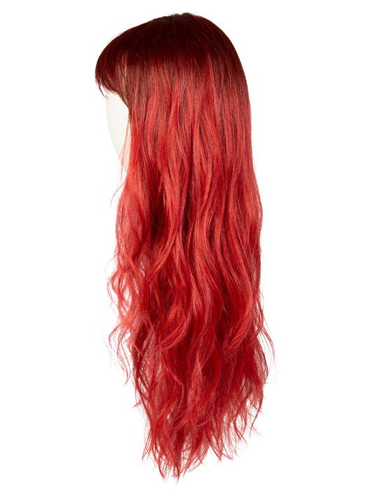 The heat-friendly Tru2Life synthetic fiber allows you to wear the wig straight or curly