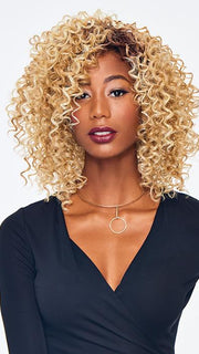 SASSY by Hairdo in SS130 SHADED DARK COPPER | Bright Reddish Brown with Subtle Copper Highlights and Dark Roots