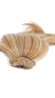 Tru2Life heat-friendly synthetic hair ponytail, 10" long.