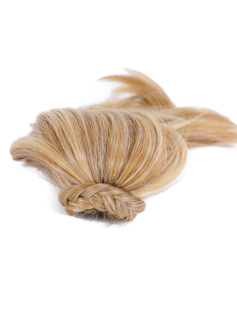 Tru2Life heat-friendly synthetic hair ponytail, 10" long.