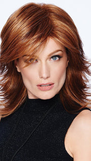 MODERN FLIP by Hairdo in R3025S+ GLAZED CINNAMON | Medium Reddish Brown With Ginger Highlights On Top