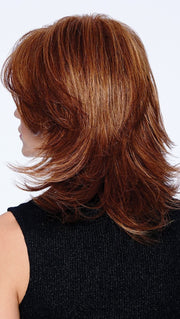 R3025S+ GLAZED CINNAMON | Medium Reddish Brown With Ginger Highlights On Top