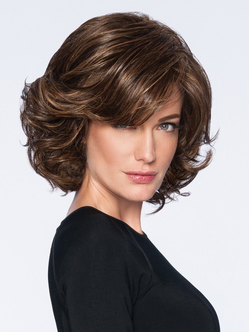 MODERN FLAIR by Hairdo in R829S+ GLAZED HAZELNUT | Medium Brown With Ginger Highlights On Top