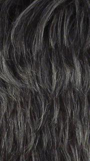 HF5648 | White Gray Highlight on Front & Side, Salt and Pepper Root, Light Gray Tip