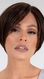 HEARD IT ALL by Raquel Welch in RL4/6 BLACK COFFEE | Dark Brown Evenly Blended with Medium Brown