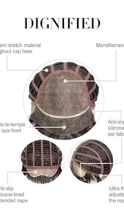 Cap Construction | Lace Front | Monofilament Top | Wefted
