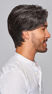 The heat friendly fiber can be styled with heat on low to medium settings