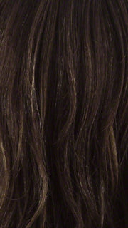 HL4/27 | Medium Dark Brown highlighted with Strawberry Blonde