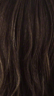 HL4/27 | Medium Dark Brown highlighted with Strawberry Blonde