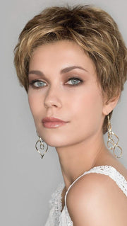 The Hair Society Luxury Collection by Ellen Wille is 100% hand-tied, monofilament, with a beautiful lace front.