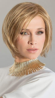 The invisible lace front creates the look of your own hair growth and lays flat to create a flawless hairline
