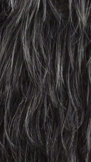 HT5618 | White Gray Highlight on Front & Side. Salt & Pepper Root, Light Gray Tip