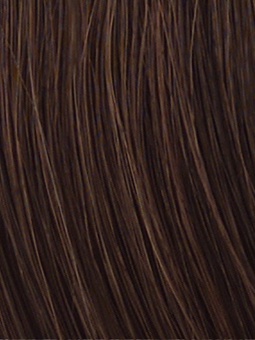 HT6/30H | Dark Medium Brown Evenly Blended with Medium Auburn Highlights