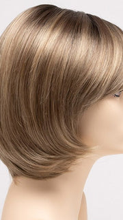 SAHARA BLONDE | Softer Dark Blonde with Light Golden Blonde, and features Chestnut Roots