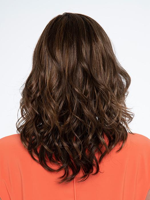 CHOCOLATE-CARAMEL | Medium Brown with Soft Red and Blonde highlights