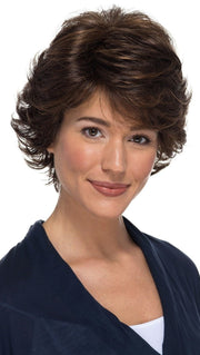Holli by Estetica in R6/28F | CHESTNUT BROWN WITH RED FROST