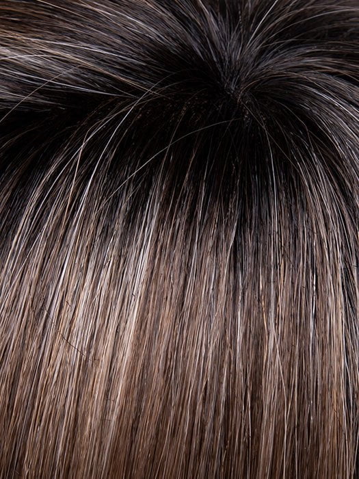 HONEY BREEZE | A blend of Cool, Honey Blonde and Multi-Dimensional Medium Brown with Darker Brown Roots