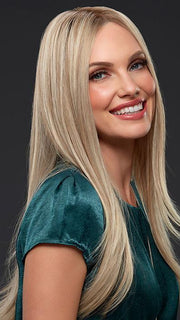BLAKE PETITE by JON RENAU in FS17/101S18 PALM SPRINGS BLONDE | Lt Ash Blonde w/ Pure White Natural Violet, Shaded w/ Dk Natural Ash Blonde