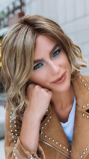 JANUARY by Jon Renau in 14/26S10 | Light Gold Blonde and Medium Red-Gold Blonde Blend, Shaded with Light Brown