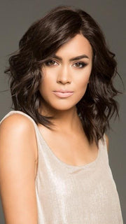 Human Hair Lace Front Wig by Jon Renau CARRIE EXCLUSIVE in 4RN