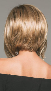 MENA by JON RENAU in 12FS8 SHADED PRALINE | Light Gold Brown, Light Natural Gold Blonde and Pale Natural Gold-Blonde Blend, Shaded with Medium Brown