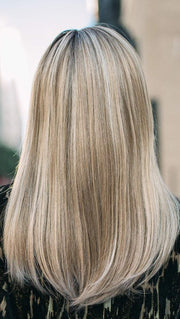 CAMILLA by JON RENAU in 12FS8  | Light Gold Brown, Light Natural Gold Blonde and Pale Natural Gold-Blonde Blend, Shaded with Medium Brown