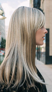 CAMILLA by JON RENAU in 12FS8  | Light Gold Brown, Light Natural Gold Blonde and Pale Natural Gold-Blonde Blend, Shaded with Medium Brown
