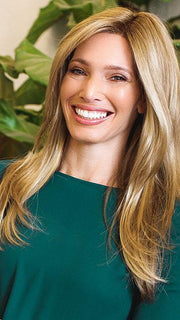 KAIA by JON RENAU in 12FS8 | Light Gold Brown, Light Natural Gold Blonde and Pale Natural Gold-Blonde Blend, Shaded with Medium Brown