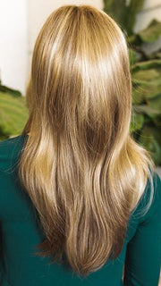 KAIA by JON RENAU in 12FS8 | Light Gold Brown, Light Natural Gold Blonde and Pale Natural Gold-Blonde Blend, Shaded with Medium Brown
