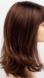 CINNAMON-RAISIN | Medium Brown with Auburn and Cinnamon highlights