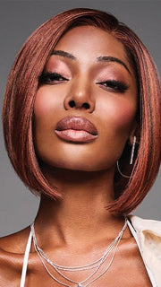 A dazzling geometric bob, that is just always on trend