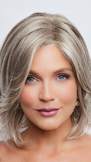 KADE by Noriko in ICE-BLOND | Ashy Blonde Base with White Gold Tips with Highlights around face